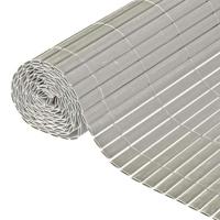 IDEALE TUIN PVC canisse - Dubbelzijdig 10 mm - 1 x 3 m - Taupe