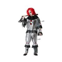 Kostuums voor Volwassenen Grijs Clown Maat M/L