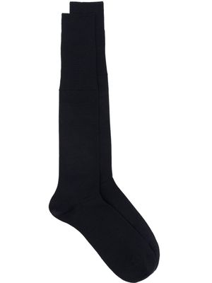 Falke chaussettes Airport à coupe mi-longue - Bleu