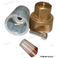 CMPNRAD22-25C - ANODE RADIJSSCHACHT 22-25MM