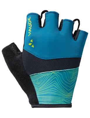 Vaude Advanced Gloves II Heren Fietshandschoenen - Gerecycled Materiaal - Korte Vingers - Small - Blauw