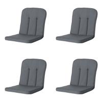Classic/bora/antigua hermitage Rib grey 94 cm x 48 cm (4 stuks) Madison - Madison