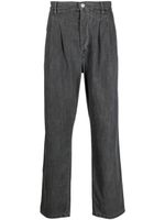 MARANT pantalon Costin à coupe droite - Gris