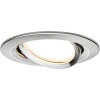 Paulmann 93877 Coin Slim LED-inbouwlamp LED LED vast ingebouwd 6 W IJzer (geborsteld)