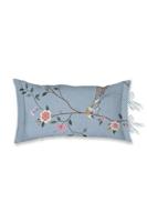 Pip Studio Pip Studio Bamboo Blossom Cushion Licht blauw 35x60 cm