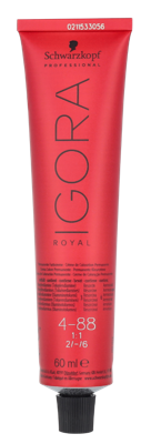 Schwarzkopf - Igora Royal Permanent Color Creme 4-88 Châtain moyen rouge extra 60 ml