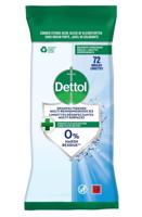 Reinigingsdoekjes dettol antibacterieël cleans 72