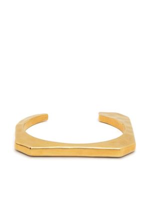 Zadig&Voltaire bracelet manchette à design géométrique - Or