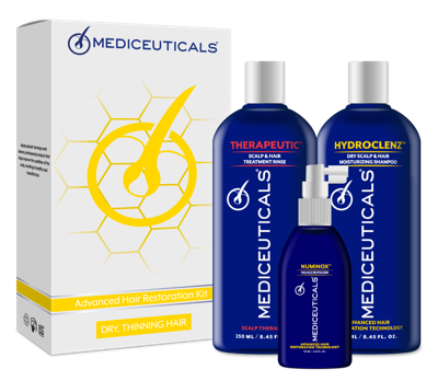 Mediceuticals Advanced Hair Restoration Bioclenz Shampoo Set 1 Pak | Shampoo Voor Fijn En Dun Haar Mediceuticals Advanced Hair Restoration Bioclenz Shampoo Set 1 Pak | Shampoo Voor Fijn En Dun Haar