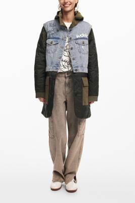 Hybride parka met capuchon Mickey - GREEN - XL