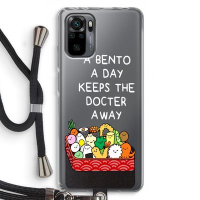 Bento a day: Xiaomi Redmi Note 10 Pro Transparant Hoesje met koord