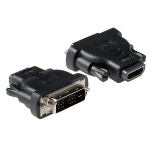 ACT AP1004 kabeladapter/verloopstukje DVI-D HDMI A Zwart