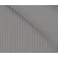 Lanotte® - Amalfi Collectie - Dekbedovertrek - Satin Stripe - Grijs - 1 Kussensloop 60x70 cm - 140x200/220 cm - thumbnail