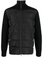 Herno veste matelassée à fermeture zippée - Noir