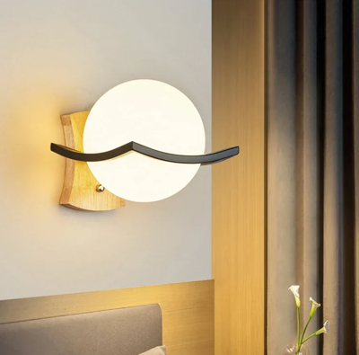 Moderne LED Wandlamp Van Glas