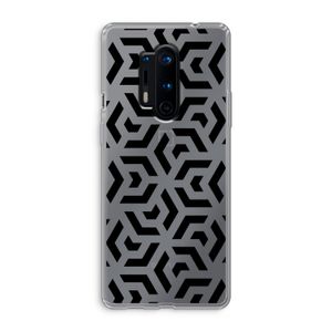 Crazy pattern: OnePlus 8 Pro Transparant Hoesje