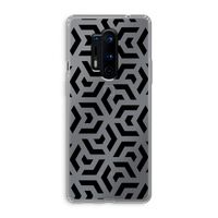 Crazy pattern: OnePlus 8 Pro Transparant Hoesje