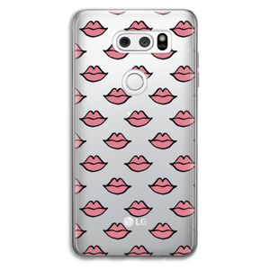 Lipjes: LG V30 Transparant Hoesje