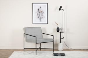 Nohr Fauteuil Sidra Rib - Grijs