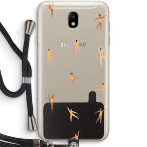 Dans #2: Samsung Galaxy J7 (2017) Transparant Hoesje met koord