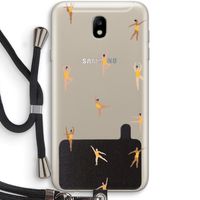 Dans #2: Samsung Galaxy J7 (2017) Transparant Hoesje met koord
