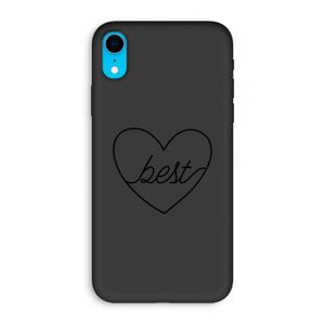 Best heart black: iPhone XR Biologisch afbreekbaar hoesje