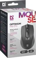 Defender Optimum MB-270 muis Kantoor Rechtshandig USB Type-A Optisch 1000 DPI