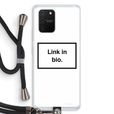 Link in bio: Samsung Galaxy S10 Lite Transparant Hoesje met koord
