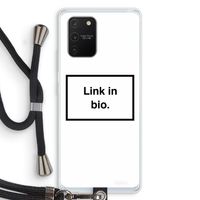 Link in bio: Samsung Galaxy S10 Lite Transparant Hoesje met koord
