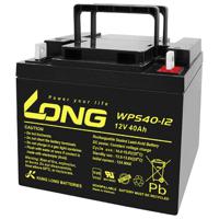 Long WPS40-12 Loodaccu 12 V 40 Ah Loodvlies (AGM) (b x h x d) 199 x 171 x 166 mm M6-schroefaansluiting VDS-certificering, Geringe zelfontlading, Onderhoudsvrij - thumbnail