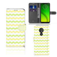 Motorola Moto G7 Power | Telefoon Hoesje | Waves Yellow