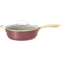 Blokker Luxe hapjespan met deksel - Ø28cm - Merlot