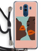 Orange lips: Huawei Mate 10 Pro Transparant Hoesje met koord