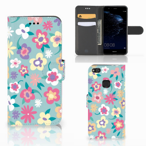 Huawei P10 Lite Hoesje Flower Power