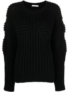 REV pull en laine vierge The Cole - Noir