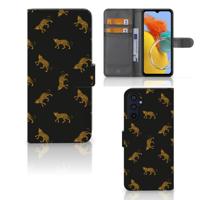 Telefoonhoesje | Met pasjeshouder | voor Samsung Galaxy M14 Leopards