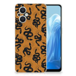 TPU Hoesje voor OPPO Reno8 Lite Snakes