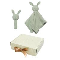 Jabadabado Kraamcadeau Konijn groen Jabadabado Kraamcadeau Konijn groen