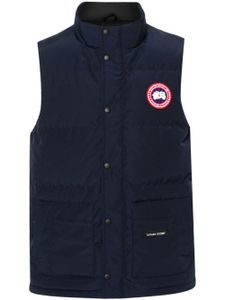 Canada Goose gilet Freestyle à appliqué logo - Bleu