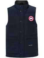 Canada Goose gilet Freestyle à appliqué logo - Bleu - thumbnail