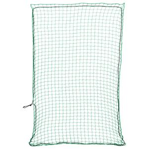 VidaXL Aanhangwagennet elastisch touw 3x2 m polypropeen groen