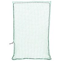 VidaXL Aanhangwagennet elastisch touw 3x2 m polypropeen groen