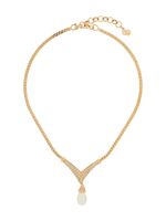 Christian Dior Pre-Owned collier Teradrop (années 1980)