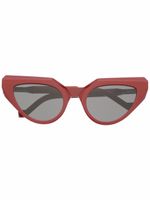 VAVA Eyewear lunettes de soleil à monture papillon épaisse - Rouge