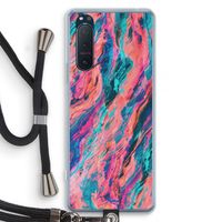 Electric Times: Sony Xperia 5 II Transparant Hoesje met koord