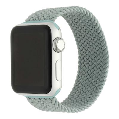 Apple Watch Nylon Gevlochten Solo Band - Mint - 44, 45, 46 & 49mm - S
