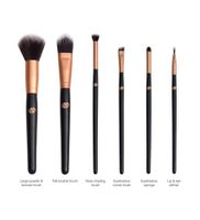 Rio BRCE Essential cosmetic brush collection kwasten 6 stuks - thumbnail