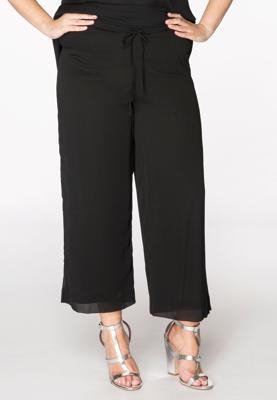 Yoek Broek taillekoord | Zwart | Maat 38/40