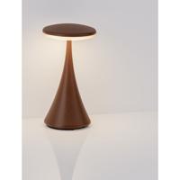 Lyora TafellampElbo roestbruin oplaadbaar met USB - 9030135