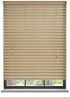 PVC jaloezie met koord - Creme Nerf